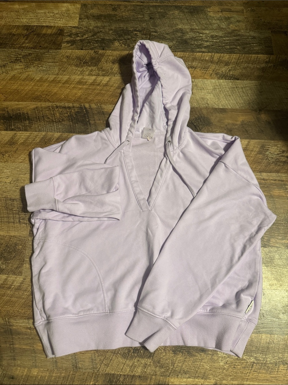 CALIA by Carrie Underwood Light Lavender Hooded Pullover with pockets